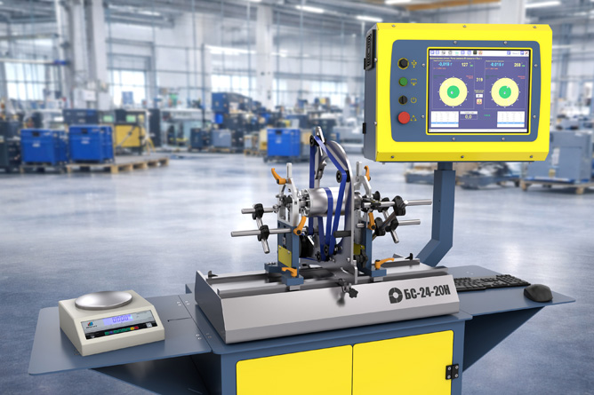 Rotorlar uchun balanslash stanogi BS-24-20H