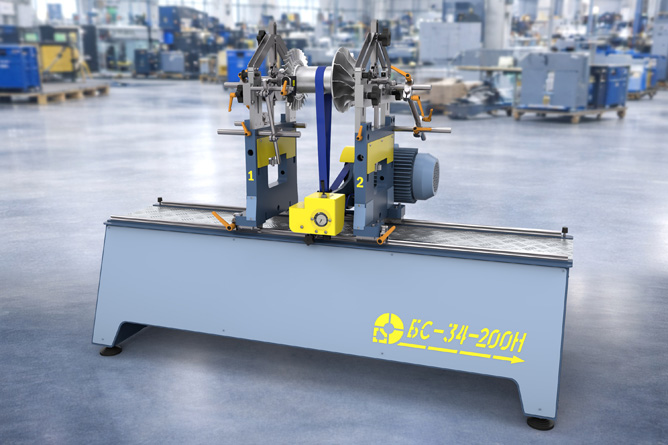 Turbinalar uchun balanslash stanogi BS-34-200H