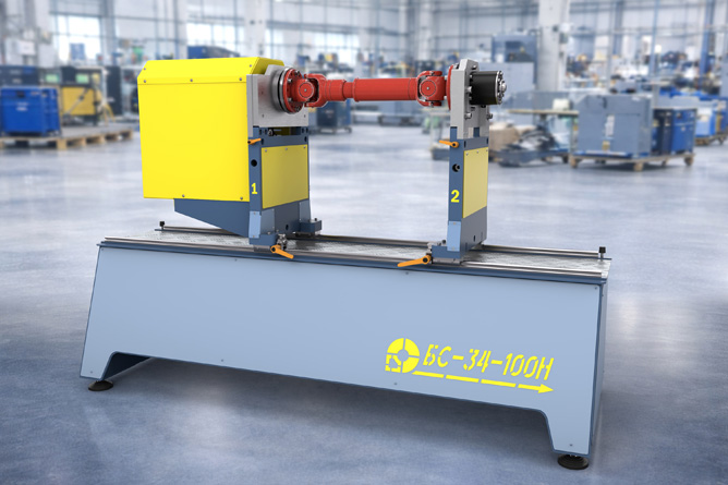 Kardan vallari uchun balanslash stanogi BS-34-100H Kardan vallari uchun balanslash stanogi BS-34-100H
