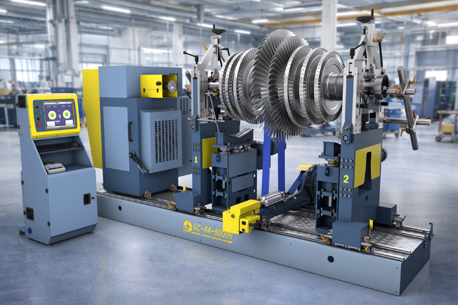 Turbinalar uchun balanslash stanogi BS-44-8000H