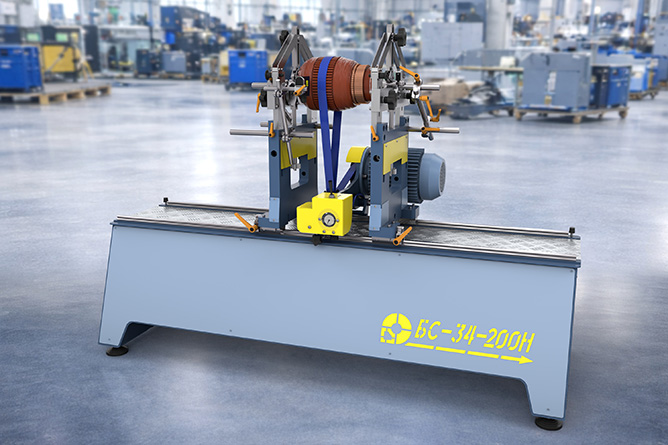 Elektr motorlari uchun balanslash stanogi BS-34-200H Elektr motorlari uchun balanslash stanogi BS-34-200H