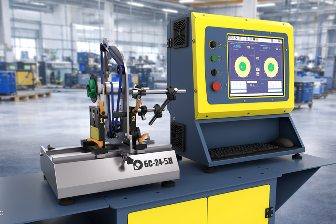 Nasoslar uchun balanslash stanogi BS-24-5H