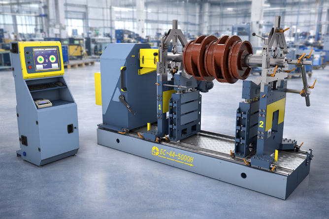Nasoslar uchun balanslash stanogi BS-44-5000H
