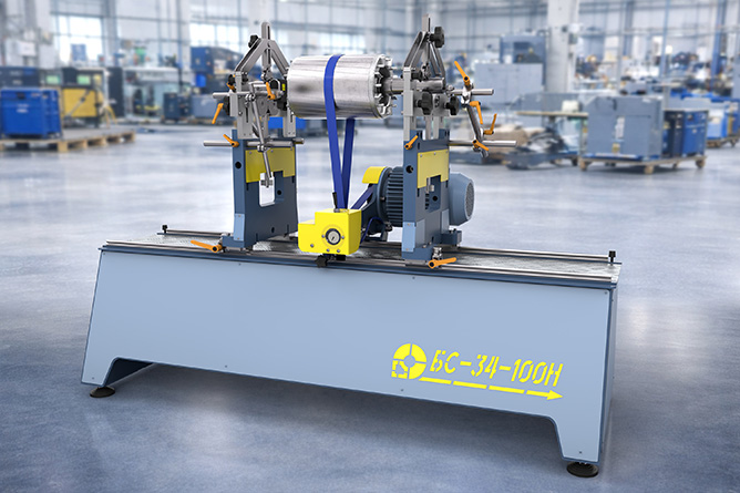 Elektr motorlari uchun balanslash stanogi BS-34-100H Elektr motorlari uchun balanslash stanogi BS-34-100H
