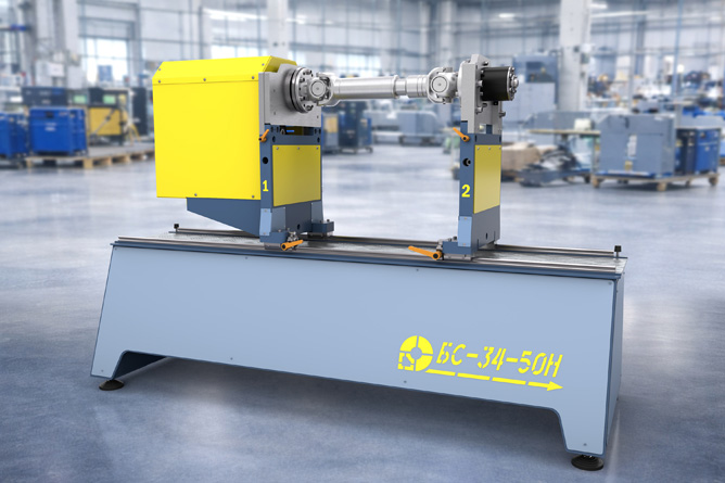 Kardan vallari uchun balanslash stanogi BS-34-50H Kardan vallari uchun balanslash stanogi BS-34-50H