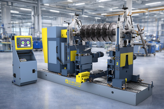 Nasoslar uchun balanslash stanogi BS-44-10000H