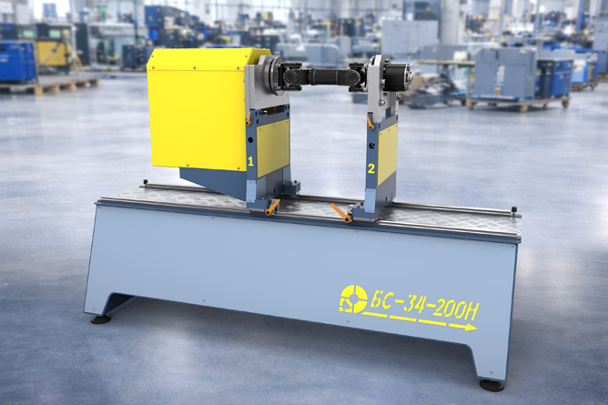 Kardan vallari uchun balanslash stanogi BS-34-200H Kardan vallari uchun balanslash stanogi BS-34-200H