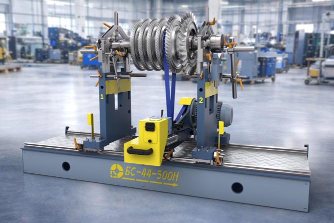 Turbinalar uchun balanslash stanogi BS-44-500H